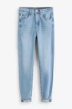 Джинсы скинни Light HR Sculpt Soreen River Island, синий