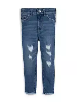 Джинсы скинни Little Girl's & Girl's 720 с высокой посадкой Levi'S, синий