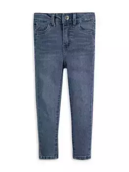 Джинсы скинни Little Girl's & Girl's 720 с высокой посадкой Levi'S, цвет annex