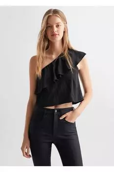 Джинсы скинни Mango, черный