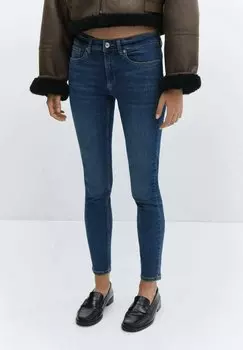 Джинсы скинни Mango, Dunkelblau