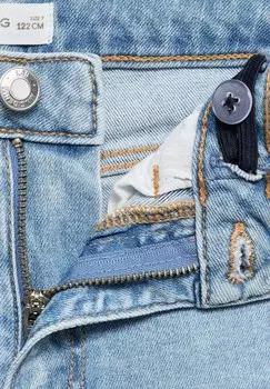 Джинсы скинни Mango Kids, синий