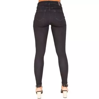 Джинсы скинни Marley Moto с пышным кроем Poetic Justice