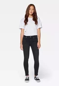 Джинсы скинни Mavi "ADRIANA", зауженный крой, цвет Smoke Brushed Glam