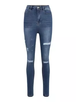 Джинсы скинни Missguided Skinny Jeans, синий
