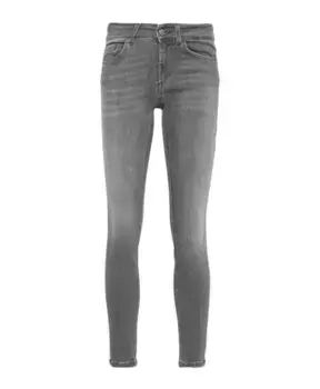 Джинсы скинни Монро Dondup, серый