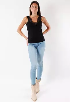 Джинсы скинни Morgan, цвет Denim Chiaro