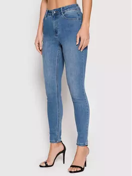 Джинсы скинни Morgan, синий