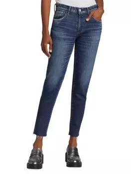 Джинсы скинни Moussy Vintage Warren со средней посадкой Moussy Vintage, синий