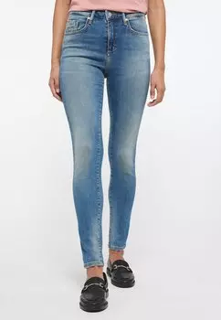Джинсы скинни Mustang, синий