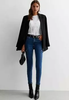 Джинсы Скинни New Look, синий