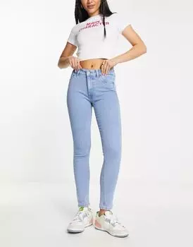 Джинсы скинни New Look среднего синего цвета