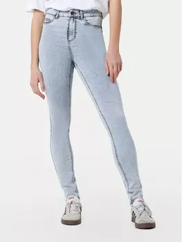 Джинсы скинни Noisy May, голубой