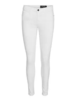 Джинсы скинни Noisy may Skinny Jeans, белый