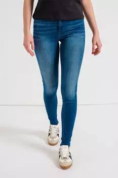 Джинсы скинни Nora средней посадки Tommy Jeans, синий