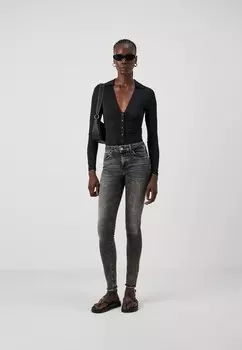 Джинсы скинни ONLBLUSH MID ANKLE ONLY Tall, цвет Dark Grey Denim