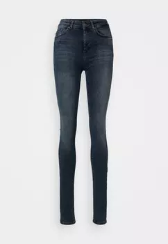 Джинсы скинни ONLBLUSH MID ONLY Tall, темно-синие джинсы