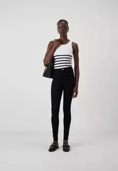 Джинсы скинни ONLMILA ONLY Tall, черный