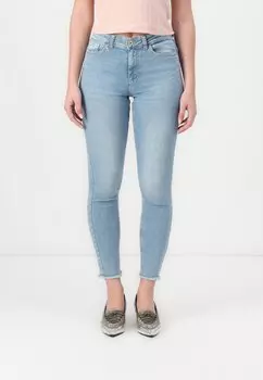 Джинсы скинни ONLRUSH ONLY, светло-голубой