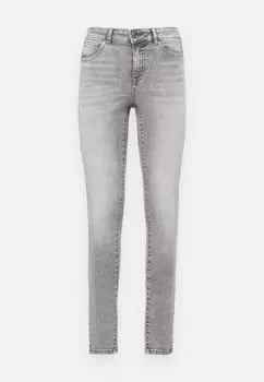 Джинсы скинни ONLWAUW MID WAIST LANK COIN ONLY, серый деним