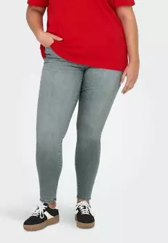 Джинсы скинни ONLY Carmakoma, серый