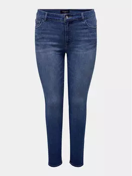 Джинсы скинни Only Carmakoma, синий