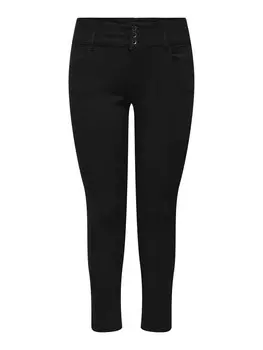 Джинсы скинни ONLY Carmakoma Skinny Jeans ANNA, черный деним