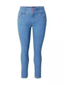 Джинсы скинни ONLY Carmakoma Skinny Jeans CARAnna, синий деним