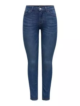 Джинсы скинни ONLY Skinny Jeans HUSH, темно-синий
