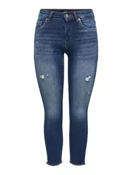 Джинсы скинни ONLY Skinny Jeans ONLBlush, синий деним