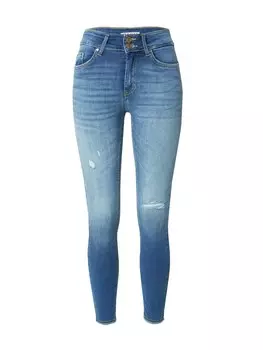 Джинсы скинни ONLY Skinny Jeans ONLBLUSH, синий деним