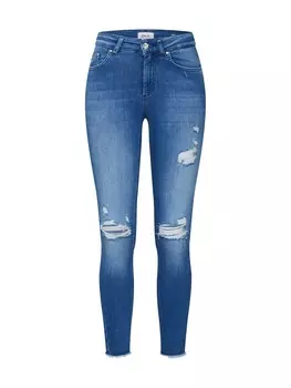 Джинсы скинни ONLY Skinny Jeans, синий деним