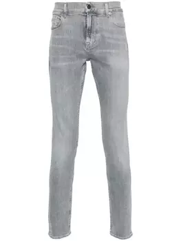 Джинсы скинни Paxtyn 7 For All Mankind, серый