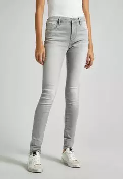 Джинсы скинни Pepe Jeans, цвет denim