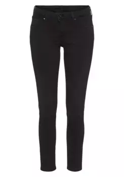 Джинсы скинни Pepe Jeans "LOLA" (1 шт.), нормальной высоты талии и эластичного материала, черный