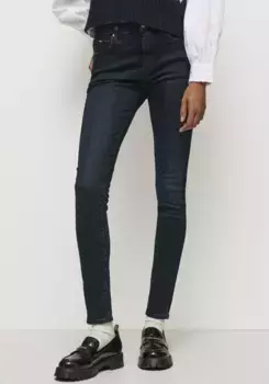 Джинсы скинни Pepe Jeans "REGENT" облегающего кроя с высокой талией из шелковистого, удобного эластичного денима, синий