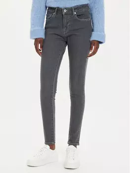 Джинсы скинни Pepe Jeans, серый