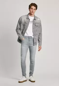Джинсы скинни Pepe Jeans, синие джинсы