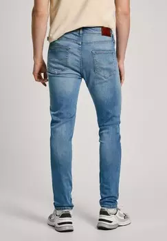 Джинсы скинни Pepe Jeans, синие джинсы