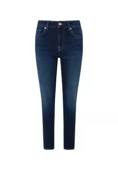 Джинсы скинни Pepe Jeans, синие джинсы