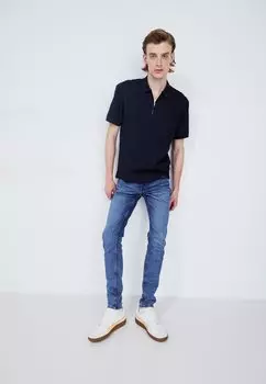 Джинсы скинни Pepe Jeans, синий деним