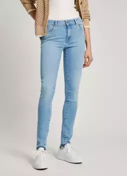 Джинсы скинни Pepe Jeans "SKINNY JEANS MW", разные варианты стирки, цвет Lt Bleach