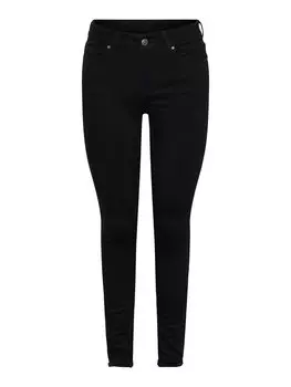 Джинсы скинни Pieces DELLY, черный