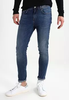 Джинсы скинни Pier One, цвет Mid Blue Denim
