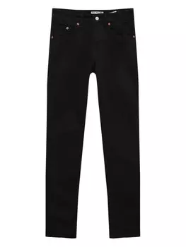 Джинсы скинни Pull&Bear, черный деним