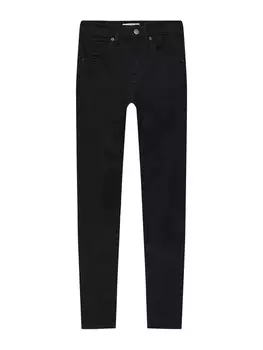 Джинсы скинни Pull&Bear, черный деним