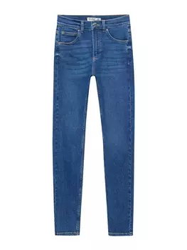 Джинсы скинни Pull&Bear Skinny Jeans, синий деним