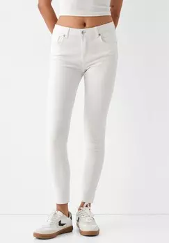 Джинсы скинни PUSH Bershka, белый