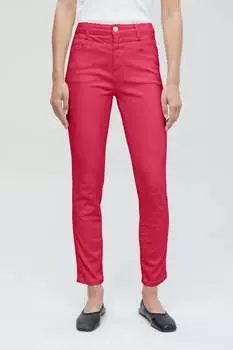 ДЖИНСЫ СКИННИ ПУШЕР CLOSED, цвет rasperry pink