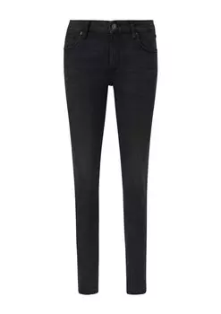 Джинсы скинни Qs, черный деним